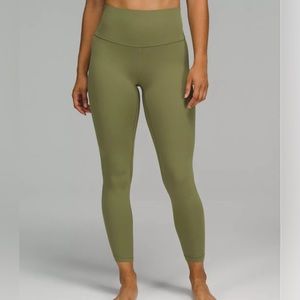 Lulu🍋Align LIKE NEW Hi Rise Leggings 25” Nulu Fabric